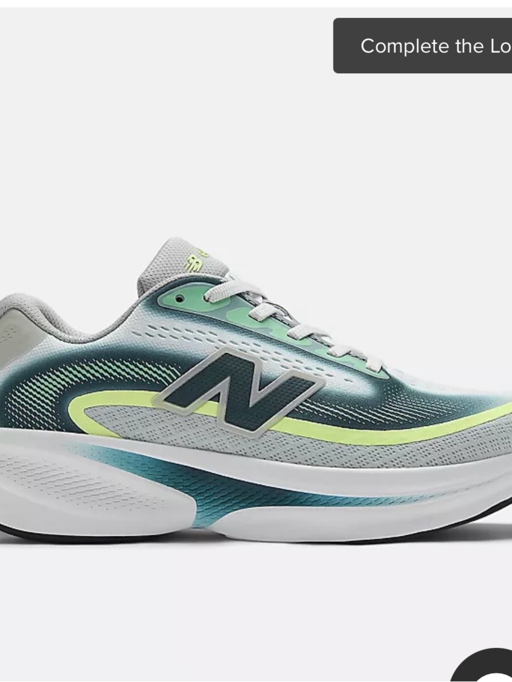New Balance Women's Welps 13w Teal and Lime Running Shoe size 9